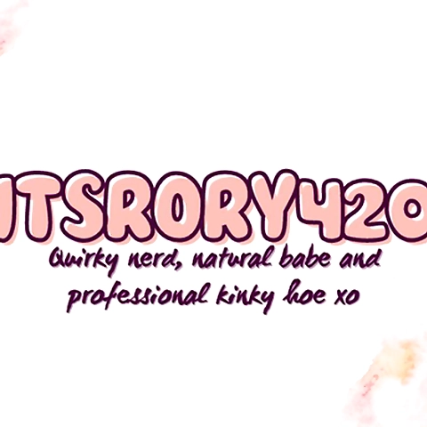 ItsRory420 Uncensored Onlyfans OnlyFans profile picture